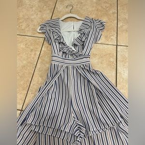 Women’s size small overlay maxi dress romper by Teeze Me
